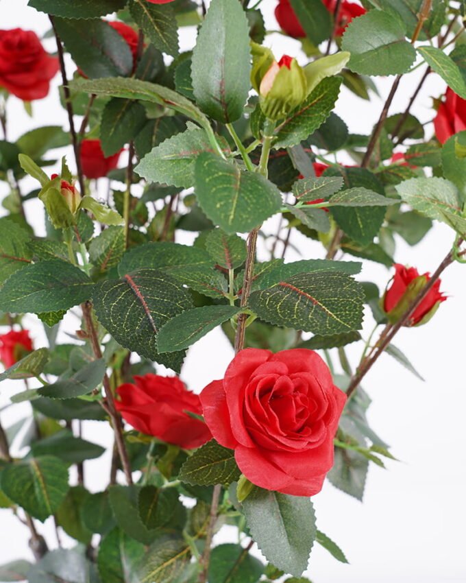 Artificial Tree 56*51*91CM Rose tree in pp pot GS-64221012 Tree&Plant YeahFlower is one of Chinese leading OEM manufacturers and exporters , supplying the silk flowers, wholesale artificial trees