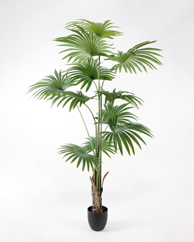 Artificial Tree  98*90*195CM livistona chinensis in pp pot GS-63321010 Tree&Plant YeahFlower is one of Chinese leading OEM manufacturers and exporters , supplying the silk flowers, wholesale artificial trees