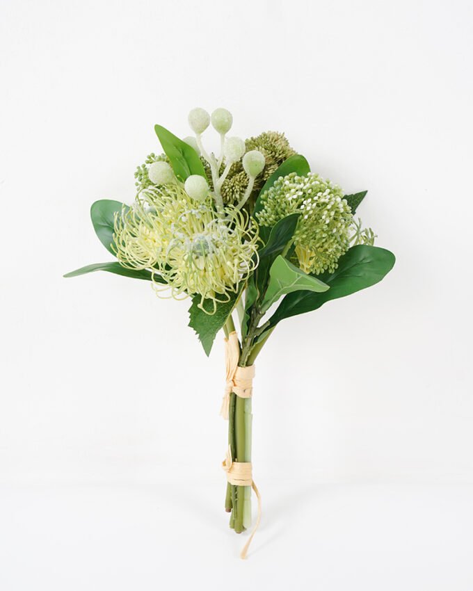 Artificial Flower 24*29CM Artificial plants bouquet fake flowers GS-14521025 Flowers Bush 3,000+ sqm showroom with thousands of artificial flowers, plants & trees ready for global sourcing.