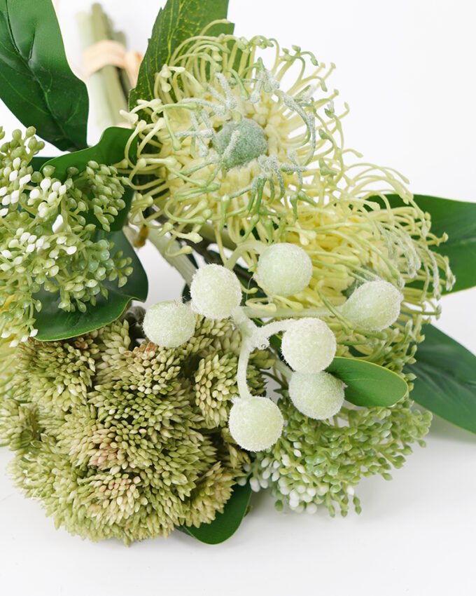 Artificial Flower 24*29CM Artificial plants bouquet fake flowers GS-14521025 Flowers Bush 3,000+ sqm showroom with thousands of artificial flowers, plants & trees ready for global sourcing.