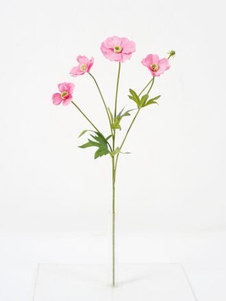 Artificial Flower 13*47CM Begonia spray*5 Faux flowers GS-26221009 Flowers Bush 3,000+ sqm showroom with thousands of artificial flowers, plants & trees ready for global sourcing.