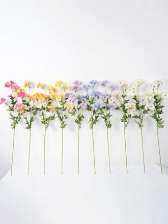 Artificial Flower 13*47CM Begonia spray*5 silk flowers GS-26221009-R1 Flowers Bush 3,000+ sqm showroom with thousands of artificial flowers, plants & trees ready for global sourcing.
