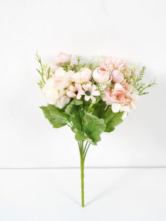Artificial Flower 19*30CM Peony&mum ball&hydrangea bush silk flowers GS-64321002 Flowers Bush 3,000+ sqm showroom with thousands of artificial flowers, plants & trees ready for global sourcing.