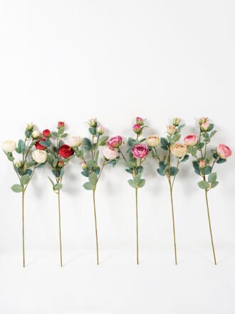 Artificial Flower 16*63CM Mum ball*6 silk flowers GS-26221023-K2 Single Flowers 3,000+ sqm showroom with thousands of artificial flowers, plants & trees ready for global sourcing.