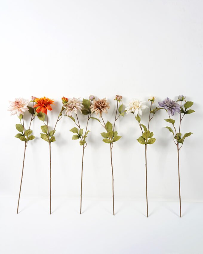 Artificial Flower 25*71CM Dahlia spray*2 silk flowers GS-14521054 Single Flowers YeahFlower is one of Chinese leading OEM manufacturers and exporters , supplying the silk flowers, wholesale artificial trees