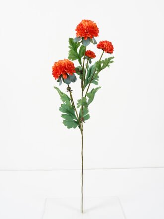 Artificial Flower 10*53CM Rose*3 Faux flowers GS-26221012 Single Flowers 3,000+ sqm showroom with thousands of artificial flowers, plants & trees ready for global sourcing.