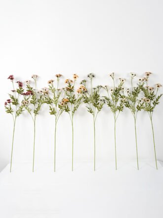 Artificial Flower 21*84CM Begonia spray silk flowers GS-26221010-Z2 Single Flowers 3,000+ sqm showroom with thousands of artificial flowers, plants & trees ready for global sourcing.
