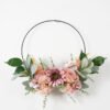 Artificial Flower 48*12*43CM FLOWERS on wire ring fake flowers GS-15421040-P1 WREATH YeahFlower is one of Chinese leading OEM manufacturers and exporters , supplying the silk flowers, wholesale artificial trees