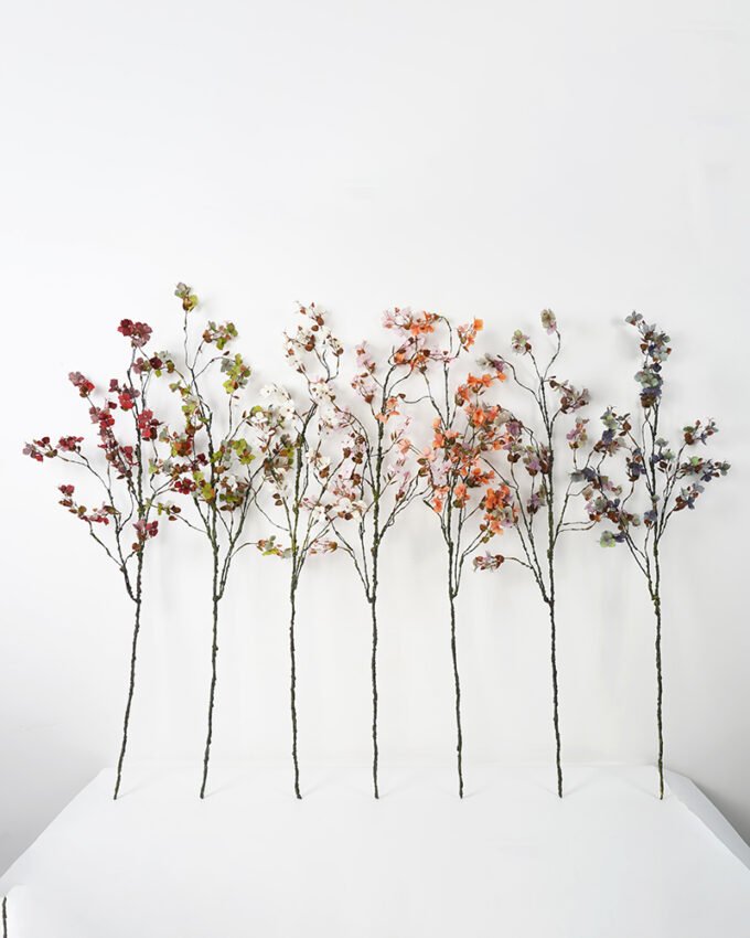 Artificial Flower 26*123CM Flowers spray Rattan GS-26221006 Flowers Bush YeahFlower is one of Chinese leading OEM manufacturers and exporters , supplying the silk flowers, wholesale artificial trees