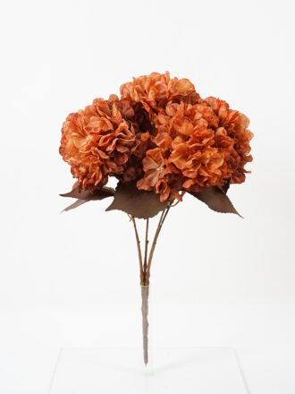 Artificial Flower 14*37CM Singel Hydrangea silk flowers GS-64521002-O2 Flowers Bush 3,000+ sqm showroom with thousands of artificial flowers, plants & trees ready for global sourcing.