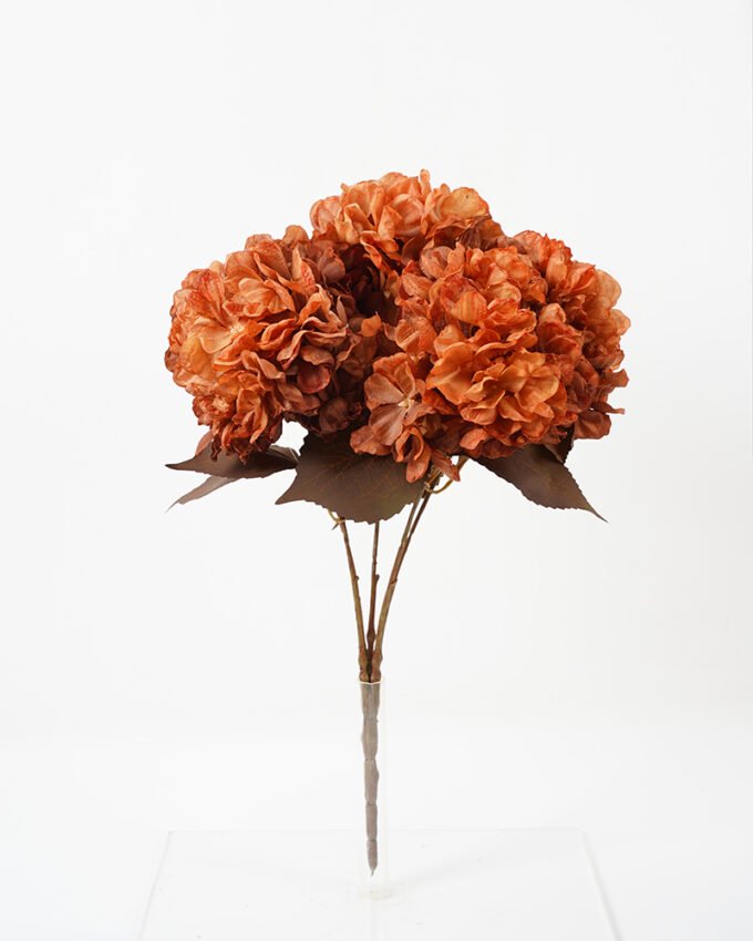 Artificial Flower 30*46CM Hydrangea bush*5 Faux flowers GS-64521001-O2 Flowers Bush YeahFlower is one of Chinese leading OEM manufacturers and exporters , supplying the silk flowers, wholesale artificial trees