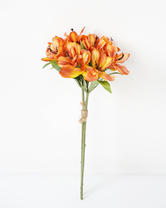 Artificial Flower 22*40CM Lily bouquet silk flowers GS-14521040-O1 Bouquet YeahFlower is one of Chinese leading OEM manufacturers and exporters , supplying the silk flowers, wholesale artificial trees