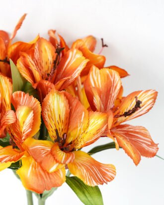 Artificial Flower 22*40CM Lily bouquet silk flowers GS-14521040-O1 Bouquet YeahFlower is one of Chinese leading OEM manufacturers and exporters , supplying the silk flowers, wholesale artificial trees