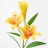 Artificial Flower 22*70CM Lily spray*3 silk flowers GS-64421001-Y1 Single Flowers YeahFlower is one of Chinese leading OEM manufacturers and exporters , supplying the silk flowers, wholesale artificial trees