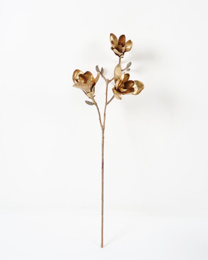 Artificial Flower 18*65cm Mangnolia spray*3 Faux flowers GS-15421029 Christmas Item YeahFlower is one of Chinese leading OEM manufacturers and exporters , supplying the silk flowers, wholesale artificial trees