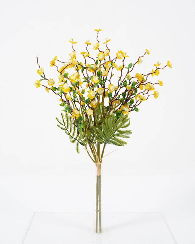 Artificial Flower 16*42CM Mini flowers bouquet Faux flowers GS-26221011 Bouquet YeahFlower is one of Chinese leading OEM manufacturers and exporters , supplying the silk flowers, wholesale artificial trees