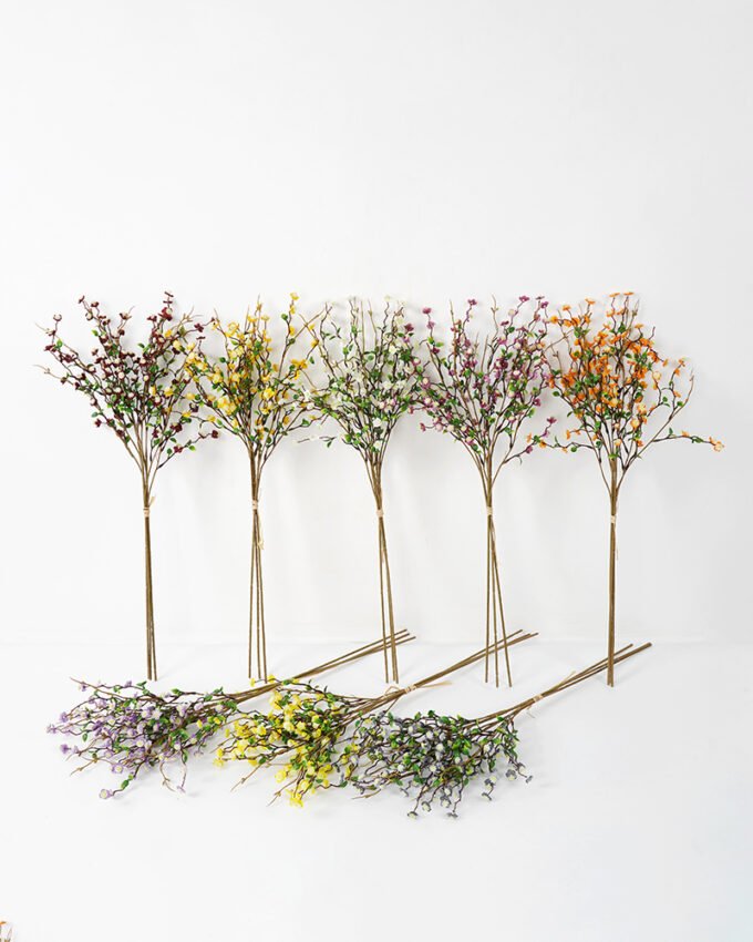 Artificial Flower 23*64CM Mini flowers bouquet(L) fake flowers GS-26221019 Bouquet YeahFlower is one of Chinese leading OEM manufacturers and exporters , supplying the silk flowers, wholesale artificial trees