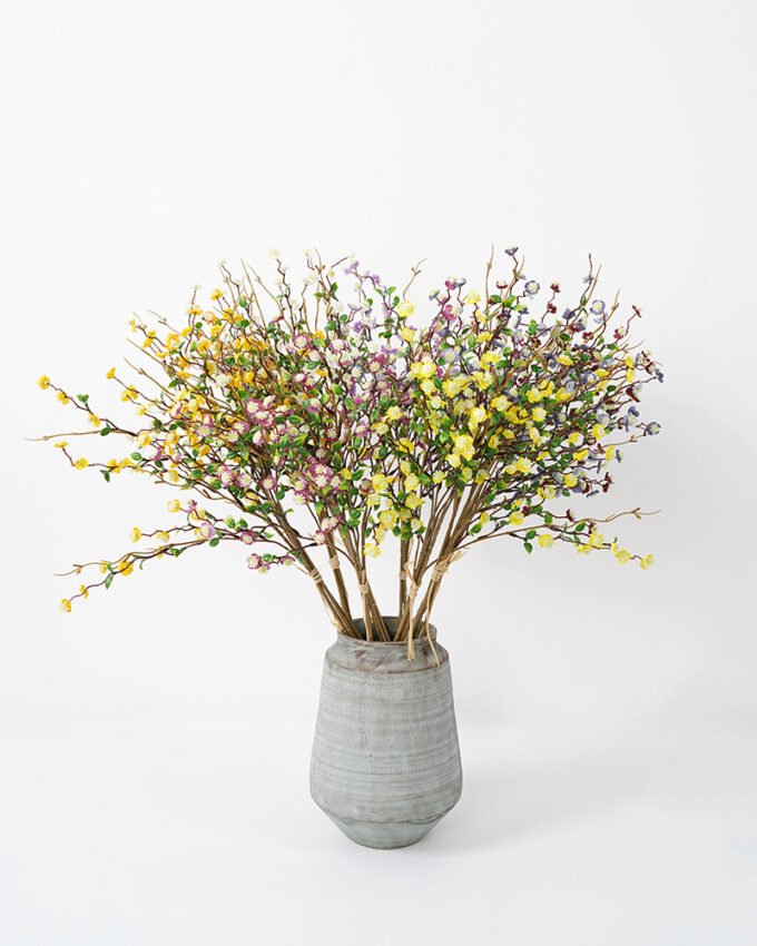 Artificial Flower 23*64CM Mini flowers bouquet(L) fake flowers GS-26221019 Bouquet YeahFlower is one of Chinese leading OEM manufacturers and exporters , supplying the silk flowers, wholesale artificial trees