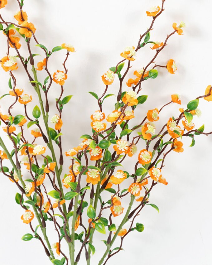 Artificial Flower 19*49CM Mini flowers bush*5 Faux flowers GS-26221005 Flowers Bush YeahFlower is one of Chinese leading OEM manufacturers and exporters , supplying the silk flowers, wholesale artificial trees