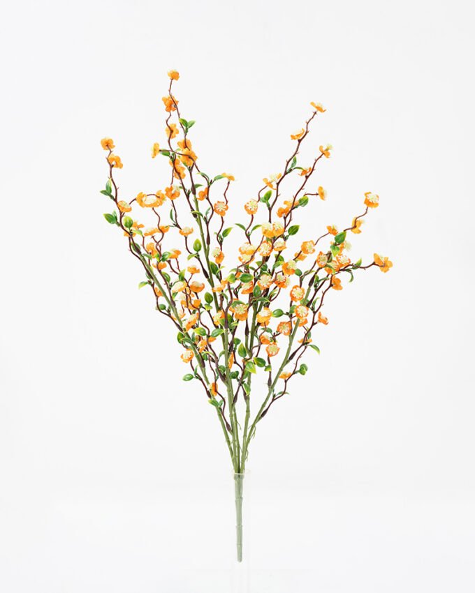 Artificial Flower 19*49CM Mini flowers bush*5 Faux flowers GS-26221005 Flowers Bush YeahFlower is one of Chinese leading OEM manufacturers and exporters , supplying the silk flowers, wholesale artificial trees