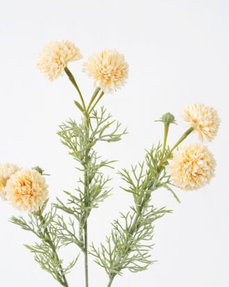 Artificial Flower 16*63CM Mum ball*6 fake flowers GS-26221023 Single Flowers YeahFlower is one of Chinese leading OEM manufacturers and exporters , supplying the silk flowers, wholesale artificial trees