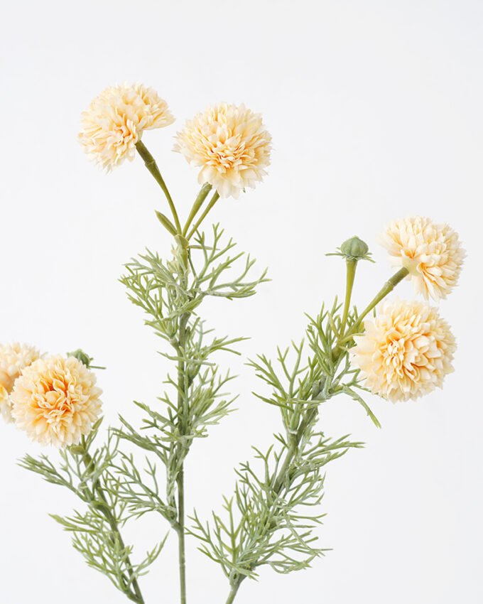 Artificial Flower 16*63CM Mum ball*6 fake flowers GS-26221023 Single Flowers YeahFlower is one of Chinese leading OEM manufacturers and exporters , supplying the silk flowers, wholesale artificial trees