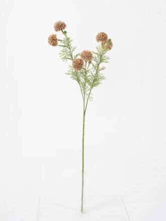 Artificial Flower 16*63CM Mum ball*6 fake flowers GS-26221023 Single Flowers 3,000+ sqm showroom with thousands of artificial flowers, plants & trees ready for global sourcing.
