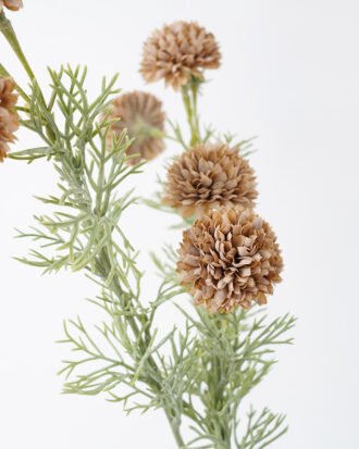 Artificial Flower 16*63CM Mum ball*6 silk flowers GS-26221023-K2 Single Flowers YeahFlower is one of Chinese leading OEM manufacturers and exporters , supplying the silk flowers, wholesale artificial trees