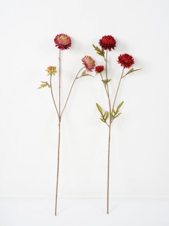 Artificial Flower 25*71CM Dahlia spray*2 silk flowers GS-14521054 Single Flowers 3,000+ sqm showroom with thousands of artificial flowers, plants & trees ready for global sourcing.