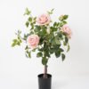 Artificial Flower 55*70CM Rose in pp pot Faux trees GS-14521038 Potted Flowers&Plants YeahFlower is one of Chinese leading OEM manufacturers and exporters , supplying the silk flowers, wholesale artificial trees