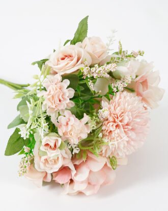 Artificial Flower 15*30CM Rose&mum ball&hydrangea bush silk flowers GS-64321001 Flowers Bush YeahFlower is one of Chinese leading OEM manufacturers and exporters , supplying the silk flowers, wholesale artificial trees