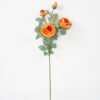 Artificial Flower 17*66CM Rose spray*4 Faux flowers GS-26221003-O1 Single Flowers YeahFlower is one of Chinese leading OEM manufacturers and exporters , supplying the silk flowers, wholesale artificial trees