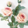 Artificial Flower 17*66CM Rose spray*4 silk flowers GS-26221003 Single Flowers YeahFlower is one of Chinese leading OEM manufacturers and exporters , supplying the silk flowers, wholesale artificial trees