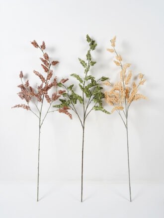 Artificial Flower 15*74cm SINGLE eucalyptus Faux flowers GS-15421035 Christmas Item 3,000+ sqm showroom with thousands of artificial flowers, plants & trees ready for global sourcing.