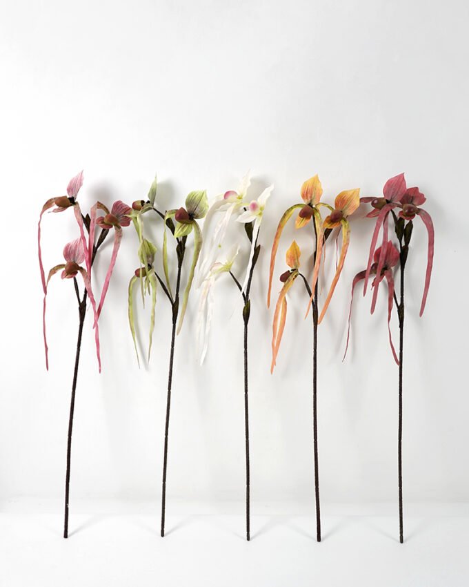 Artificial Flower 15*78CM Singel Orchid fake flowers GS-64721003 Single Flowers YeahFlower is one of Chinese leading OEM manufacturers and exporters , supplying the silk flowers, wholesale artificial trees