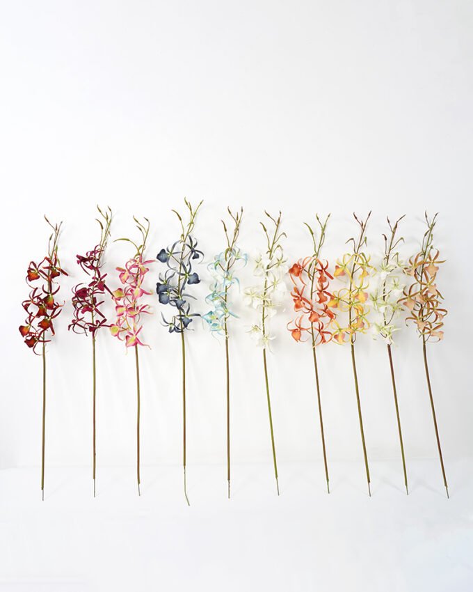 Artificial Flower 12*72CM Singel Orchidaceae Arachnis fake flowers GS-64721005 Single Flowers YeahFlower is one of Chinese leading OEM manufacturers and exporters , supplying the silk flowers, wholesale artificial trees