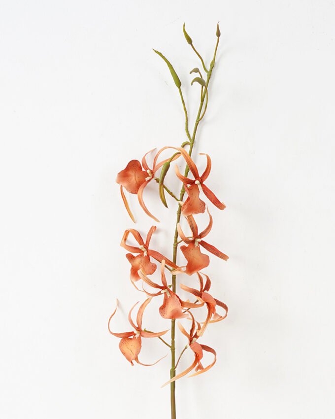 Artificial Flower 12*72CM Singel Orchidaceae Arachnis silk flowers GS-64721005-K2 Single Flowers YeahFlower is one of Chinese leading OEM manufacturers and exporters , supplying the silk flowers, wholesale artificial trees