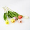 Artificial Flower 4.5*54CM Singel Tulip silk flowers GS-128J21008 Single Flowers YeahFlower is one of Chinese leading OEM manufacturers and exporters , supplying the silk flowers, wholesale artificial trees