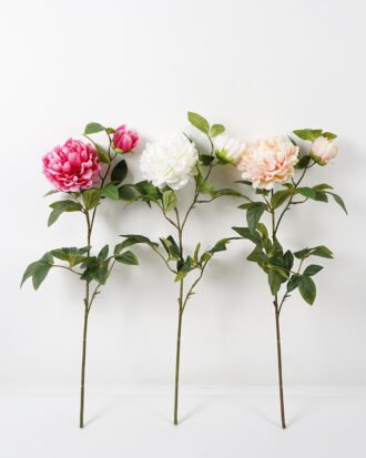 Artificial Flower 27*79CM Singel peony*2 Faux flowers GS-06021002 Single Flowers YeahFlower is one of Chinese leading OEM manufacturers and exporters , supplying the silk flowers, wholesale artificial trees