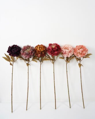 Artificial Flower 15*74CM Singel peony silk flowers GS-14521059 Single Flowers YeahFlower is one of Chinese leading OEM manufacturers and exporters , supplying the silk flowers, wholesale artificial trees