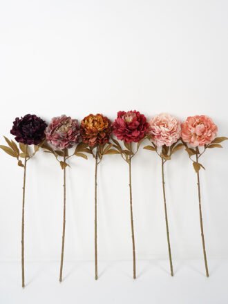 Artificial Flower 20*68CM SINGEL Hydrangea Faux flowers GS-15421043 Single Flowers 3,000+ sqm showroom with thousands of artificial flowers, plants & trees ready for global sourcing.