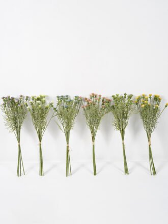 Artificial Flower 22*59CM Artificial flower bouquet*3 Faux flowers GS-26221024 Bouquet 3,000+ sqm showroom with thousands of artificial flowers, plants & trees ready for global sourcing.