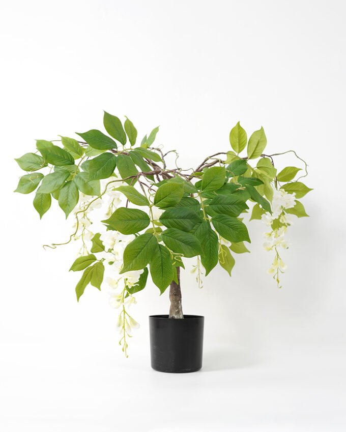 Artificial Flower Wisteria in pp pot fake plant GS-14521043_5 Artificial Flower 70*50*56CM Wisteria in pp pot fake plant GS-14521043 Potted Flowers&Plants YeahFlower is one of Chinese leading OEM manufacturers and exporters , supplying the silk flowers, wholesale artificial trees