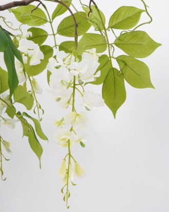 Artificial Flower 70*50*56CM Wisteria in pp pot fake plant GS-14521043 Potted Flowers&Plants YeahFlower is one of Chinese leading OEM manufacturers and exporters , supplying the silk flowers, wholesale artificial trees