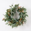 Artificial Flower 56*56*8CM Wreath fake plant GS-14521035 WREATH YeahFlower is one of Chinese leading OEM manufacturers and exporters , supplying the silk flowers, wholesale artificial trees