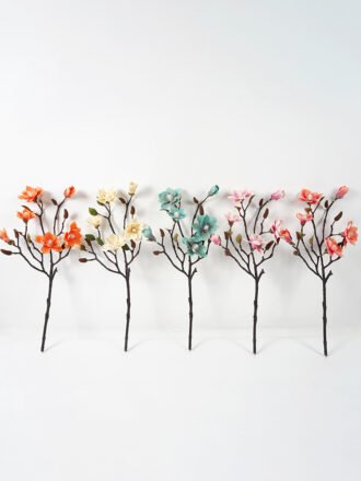 Artificial Flower 15*78CM Singel Orchid silk flowers GS-64721003-R1 Single Flowers 3,000+ sqm showroom with thousands of artificial flowers, plants & trees ready for global sourcing.