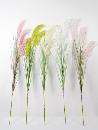 Artificial Grass 8*96CM Singel Reed silk flowers GS-45721029 Single Flowers 3,000+ sqm showroom with thousands of artificial flowers, plants & trees ready for global sourcing.