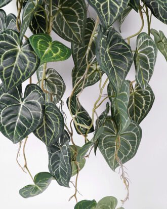 Artificial Plant 50*82CM Anthurium in pp pot with rope Hanging plant GS-14521058 Potted Flowers&Plants YeahFlower is one of Chinese leading OEM manufacturers and exporters , supplying the silk flowers, wholesale artificial trees