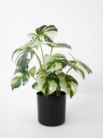Artificial Plant 28*25*35CM Monstera in pp pot/lvs9 silk flowers GS-14521045 Potted Flowers&Plants 3,000+ sqm showroom with thousands of artificial flowers, plants & trees ready for global sourcing.