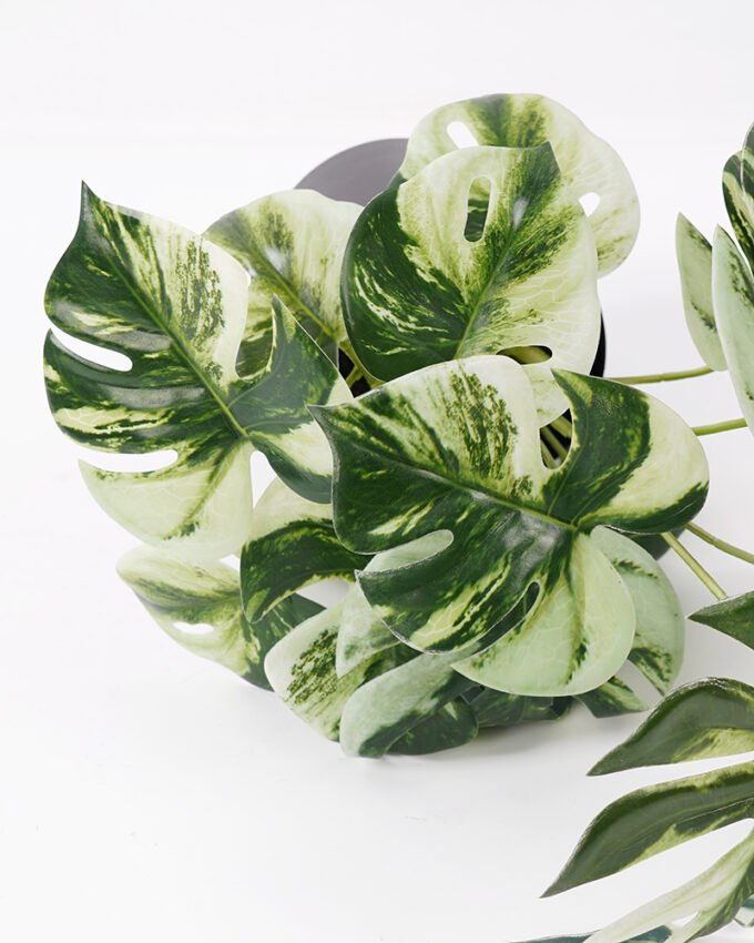 Artificial Plant 36*30*36CM Monstera in pp pot/lvs15 silk flowers GS-14521044 Potted Flowers&Plants YeahFlower is one of Chinese leading OEM manufacturers and exporters , supplying the silk flowers, wholesale artificial trees